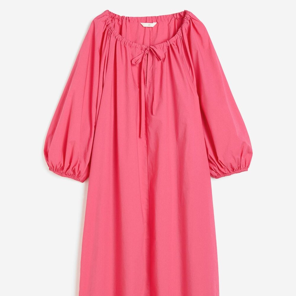 Drawstring-detail Dress